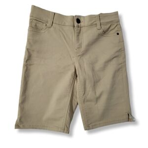 Liz Claiborne Womens Khaki Classic Casual Bermuda Shorts